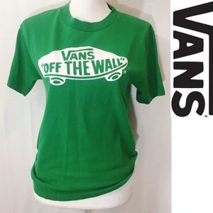 Vans off the wall T-shirt💚